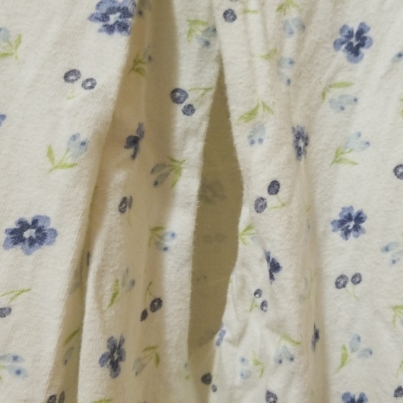 MOTHER MATERNITY NURSING GOWN 100% COTTON SZ M - Picture 5 of 6